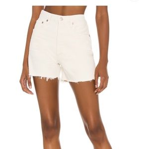 NWOT Agolde X Revolve Dee Short in Paper